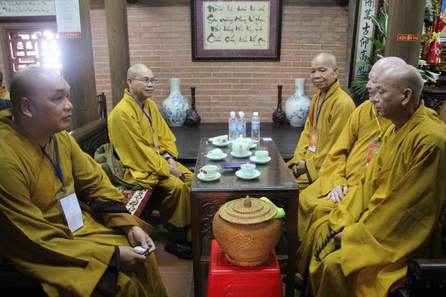 Thái Bình: Ban Hướng Dẫn Phật Tử Trung Ương thăm và làm việc với BTS PG tỉnh
