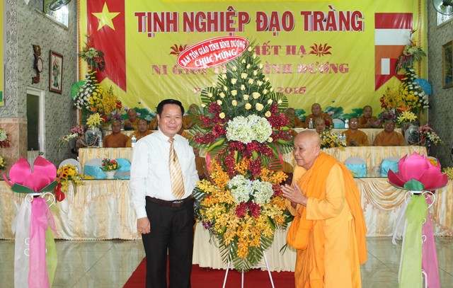 Bình Dương: Lễ khai hạ tịnh nghiệp đạo tràng, phân ban Ni giới Bình Dương