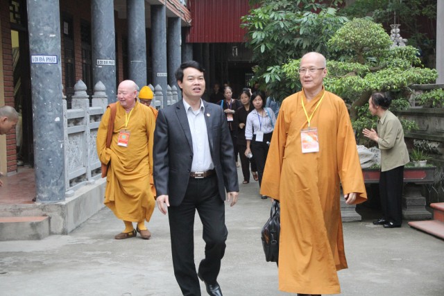 Thái Bình: Ban Hướng Dẫn Phật Tử Trung Ương thăm và làm việc với BTS PG tỉnh