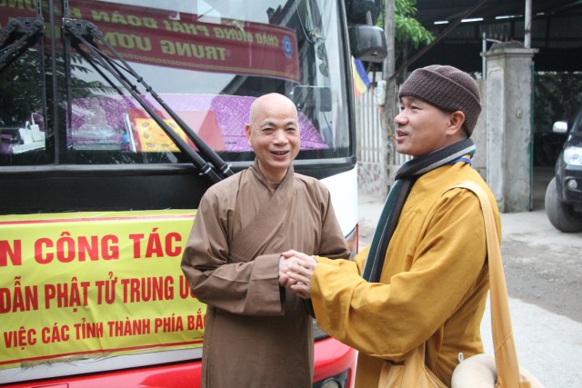 Thái Bình: Ban Hướng Dẫn Phật Tử Trung Ương thăm và làm việc với BTS PG tỉnh