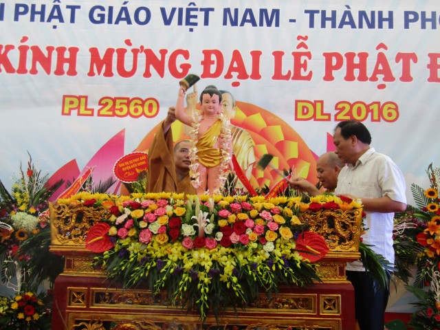 Thái Bình: BTS PG TP.Thái Bình tổ chức Đại lễ Phật đản PL.2560-DL.2016