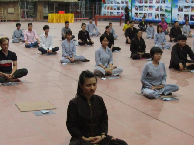 Thái Bình: Công tác chuẩn bị Phật đản tại chùa Từ Xuyên