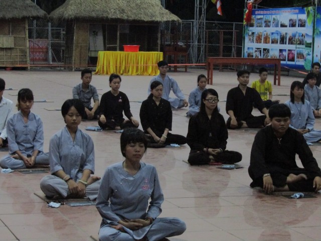 Thái Bình: Công tác chuẩn bị Phật đản tại chùa Từ Xuyên