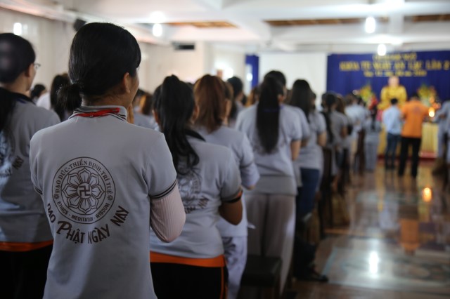 Chùa Giác Ngộ: Hơn 900 hành giả tham dự khóa tu Ngày An Lạc lần 2
