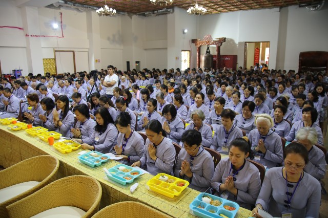 Chùa Giác Ngộ: Hơn 900 hành giả tham dự khóa tu Ngày An Lạc lần 2