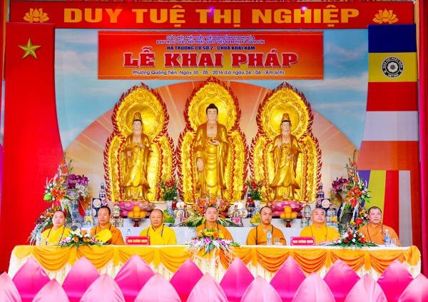 Thanh Hóa: Lễ khai pháp tại hạ trường Khải Nam