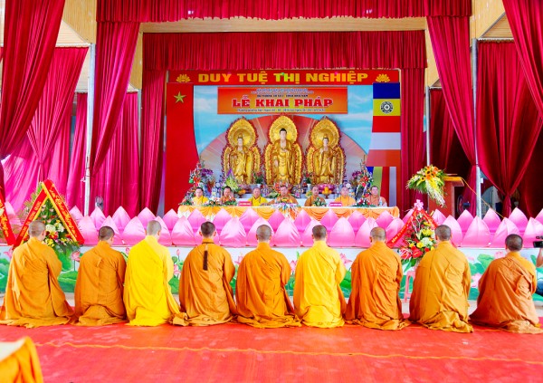 Thanh Hóa: Lễ khai pháp tại hạ trường Khải Nam