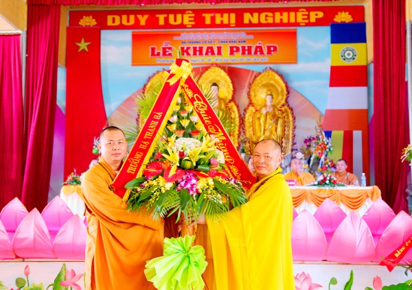 Thanh Hóa: Lễ khai pháp tại hạ trường Khải Nam