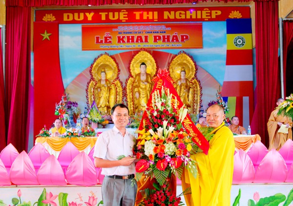 Thanh Hóa: Lễ khai pháp tại hạ trường Khải Nam