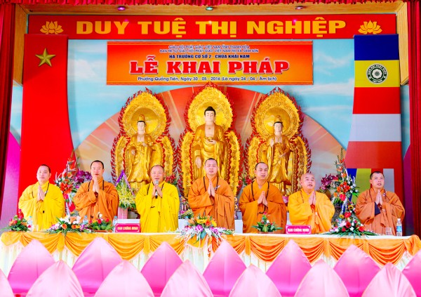 Thanh Hóa: Lễ khai pháp tại hạ trường Khải Nam