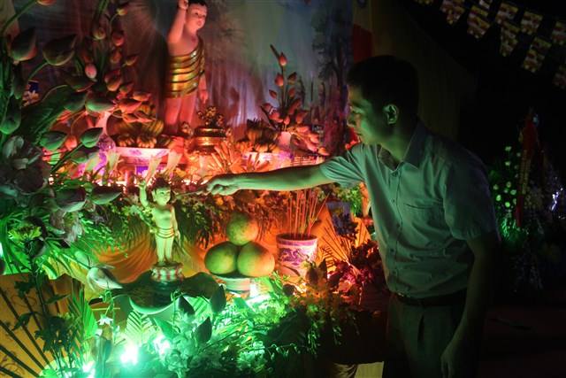 Thanh Hóa: Phật giáo huyện Lang Chánh kính mừng Phật đản PL: 2560
