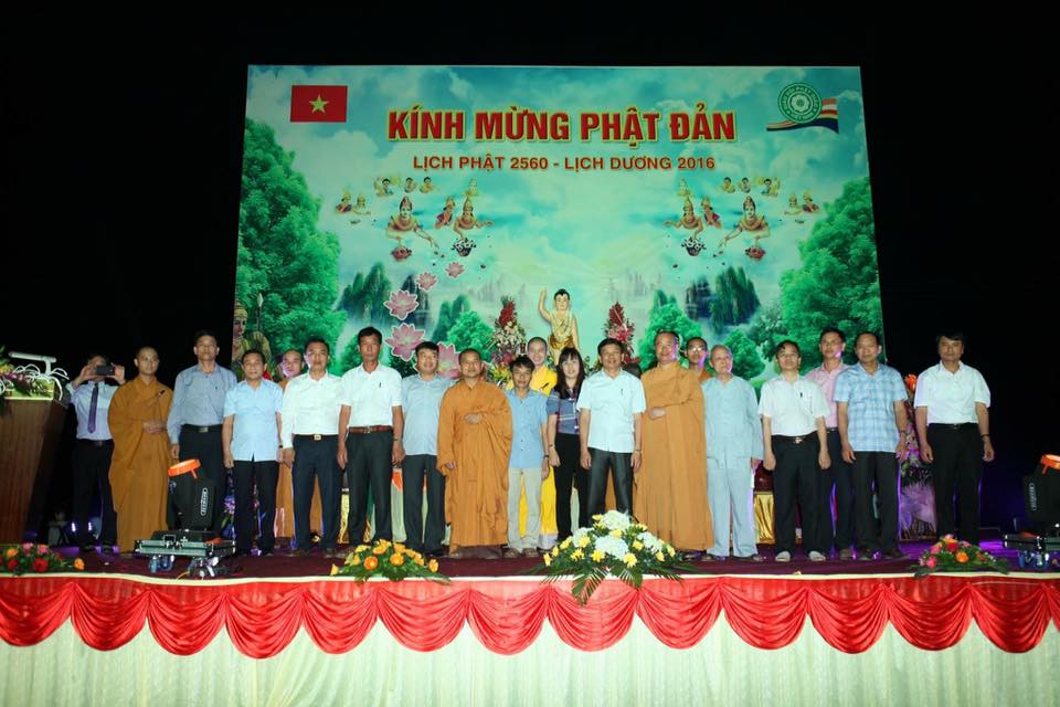 Thanh Hóa: BTS GHPGVN huyện Quảng Xương kính mừng Đại lễ Phật đản PL: 2560
