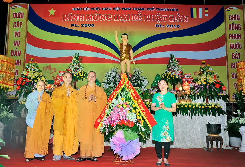 Thanh Hóa: Chùa Đại Bi kính mừng Phật đản PL: 2560