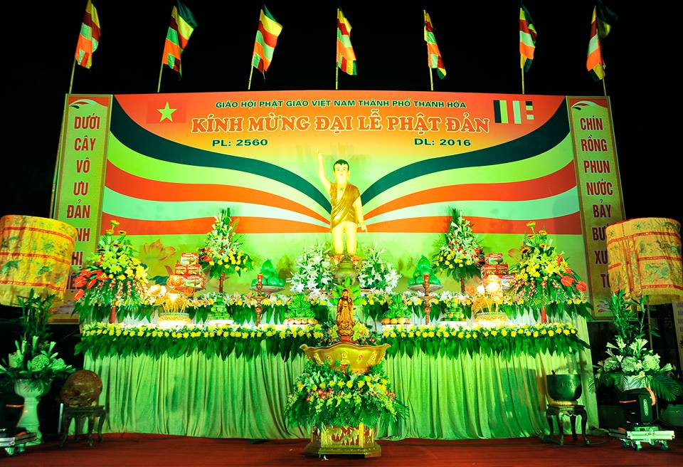 Thanh Hóa: Chùa Đại Bi kính mừng Phật đản PL: 2560