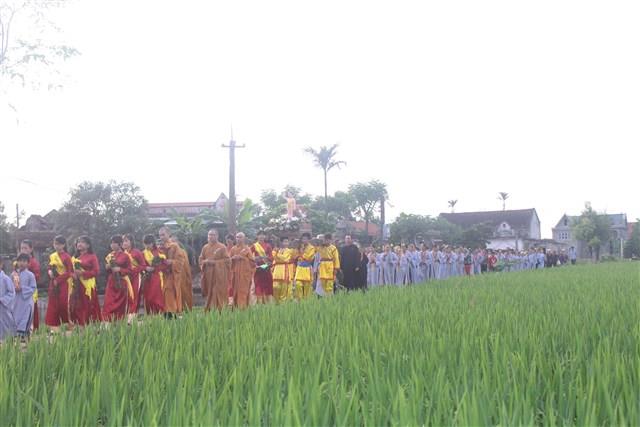 Thanh Hóa: Rước Phật quanh làng tại huyện Triệu Sơn