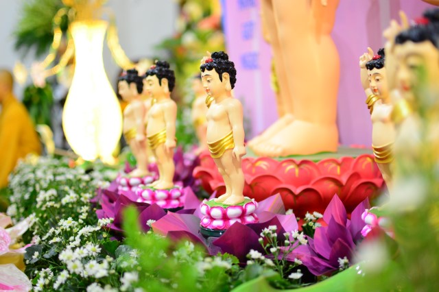Chùa Giác Ngộ: Trang nghiêm đại lễ Phật đản và quy y Tam Bảo PL. 2560 – DL. 2016