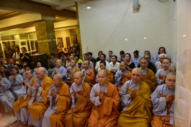 Chùa Giác Ngộ: Lễ nhập quan Tỳ kheo ni Thích Nữ Diệu Huệ