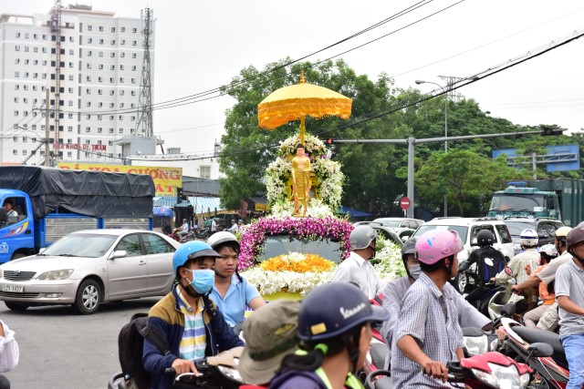Chùa Giác Ngộ: Lễ di quan nhục thân cố Tỳ kheo ni Thích Nữ Diệu Huệ