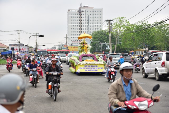 Chùa Giác Ngộ: Lễ di quan nhục thân cố Tỳ kheo ni Thích Nữ Diệu Huệ