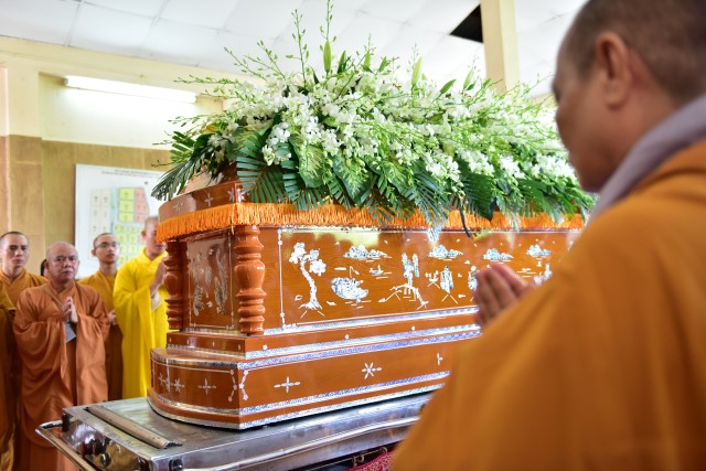 Chùa Giác Ngộ: Lễ di quan nhục thân cố Tỳ kheo ni Thích Nữ Diệu Huệ