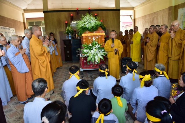 Chùa Giác Ngộ: Lễ di quan nhục thân cố Tỳ kheo ni Thích Nữ Diệu Huệ