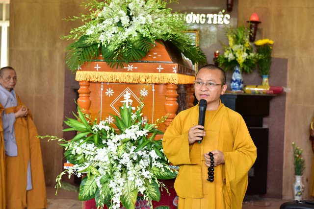 Chùa Giác Ngộ: Lễ di quan nhục thân cố Tỳ kheo ni Thích Nữ Diệu Huệ