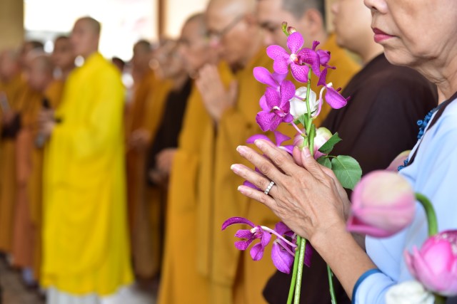 Chùa Giác Ngộ: Lễ di quan nhục thân cố Tỳ kheo ni Thích Nữ Diệu Huệ