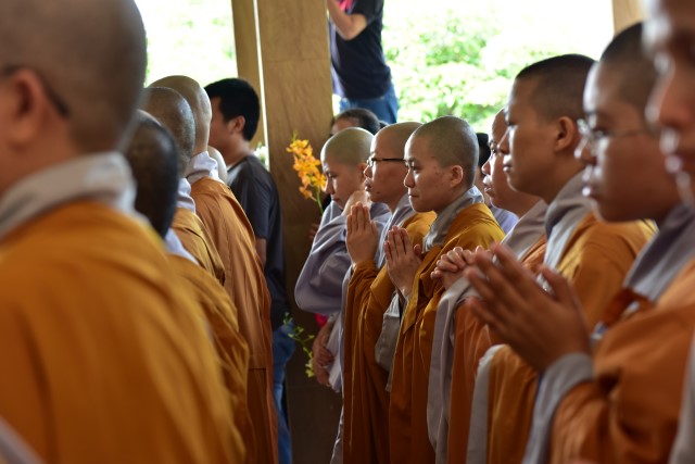 Chùa Giác Ngộ: Lễ di quan nhục thân cố Tỳ kheo ni Thích Nữ Diệu Huệ
