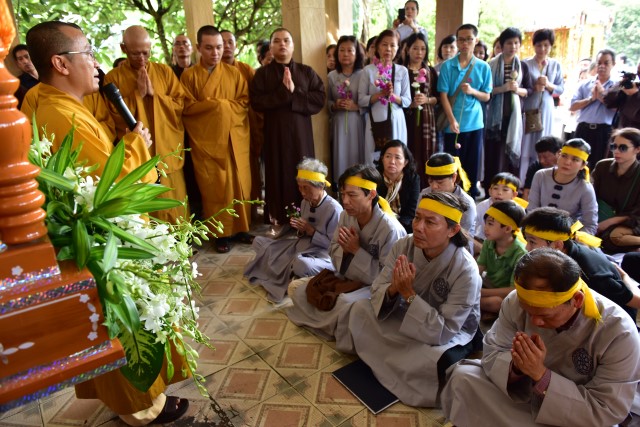 Chùa Giác Ngộ: Lễ di quan nhục thân cố Tỳ kheo ni Thích Nữ Diệu Huệ