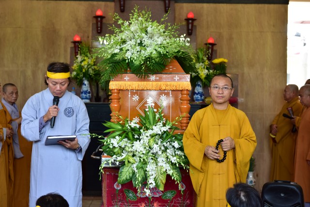 Chùa Giác Ngộ: Lễ di quan nhục thân cố Tỳ kheo ni Thích Nữ Diệu Huệ