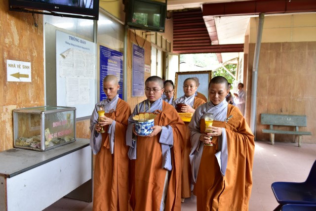 Chùa Giác Ngộ: Lễ di quan nhục thân cố Tỳ kheo ni Thích Nữ Diệu Huệ