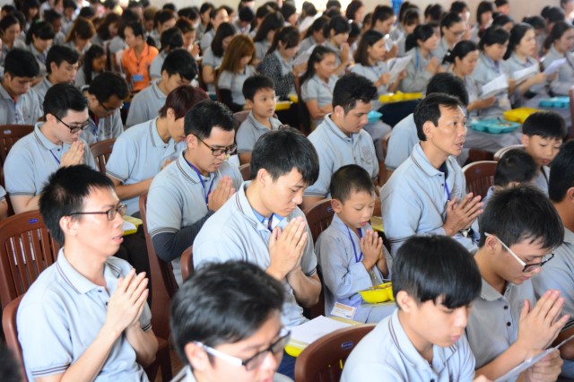 Chùa Giác Ngộ: Hơn 900 hành giả tham dự khóa tu Ngày An Lạc lần 2