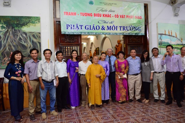 TP.HCM: Khai mạc triển lãm tranh, tượng, cổ vật Phật giáo chào mừng đại lễ Phật đản PL.2560-2016