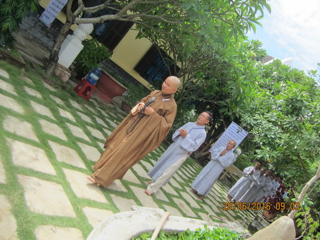 Ban Hoằng pháp thị xã Ninh Hòa tổ chức khóa tu “Một ngày an lạc” lần thứ I