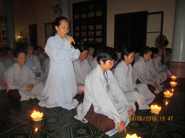 Ban Hoằng pháp thị xã Ninh Hòa tổ chức khóa tu “Một ngày an lạc” lần thứ I
