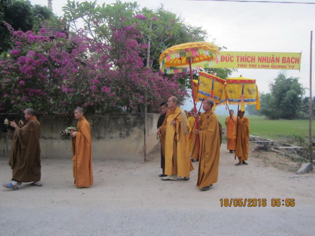 Khánh Hòa: Lễ tang cố Đại đức Thích Nhuận Bạch