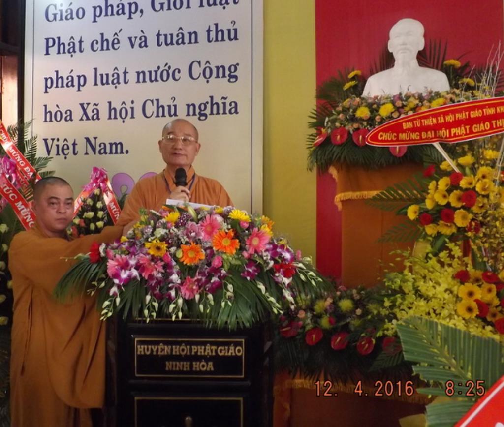 Phật giáo Ninh Hòa: Đại hội đại biểu nhiệm kỳ VI (2016-2021)