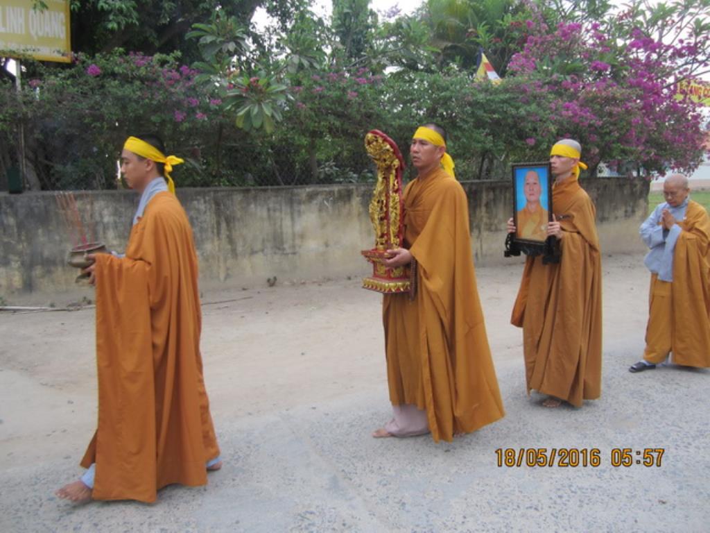 Khánh Hòa: Lễ tang cố Đại đức Thích Nhuận Bạch
