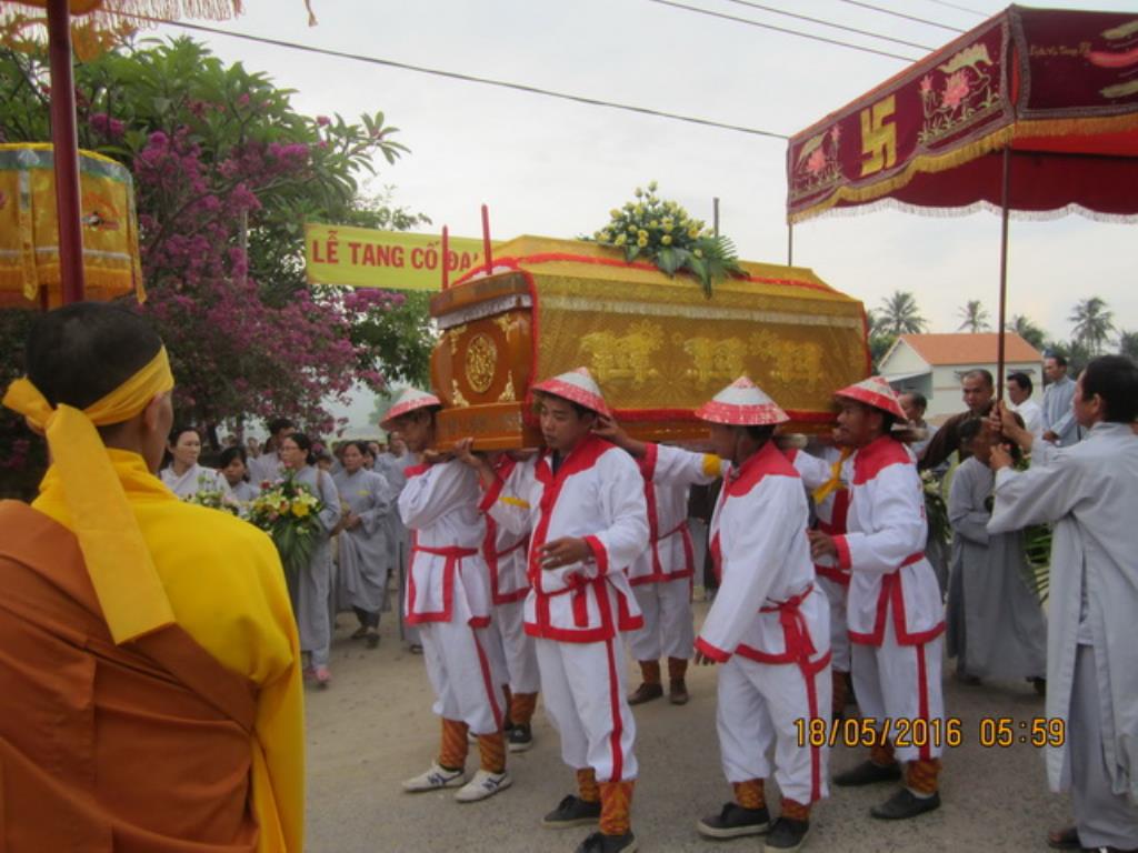 Khánh Hòa: Lễ tang cố Đại đức Thích Nhuận Bạch