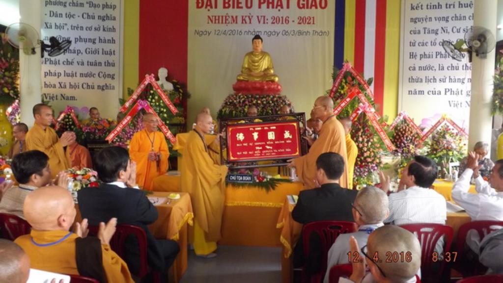 Phật giáo Ninh Hòa: Đại hội đại biểu nhiệm kỳ VI (2016-2021)