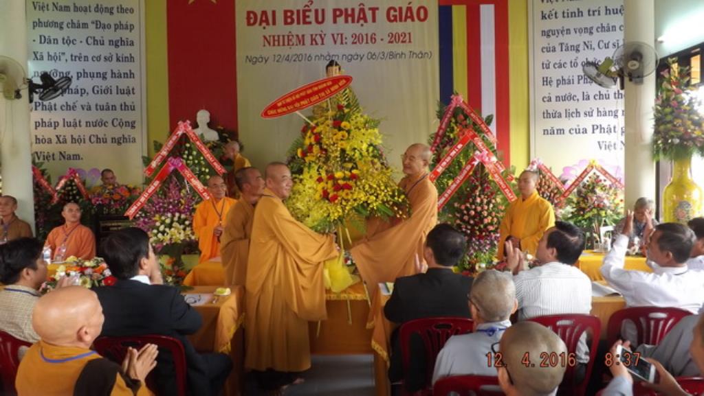 Phật giáo Ninh Hòa: Đại hội đại biểu nhiệm kỳ VI (2016-2021)
