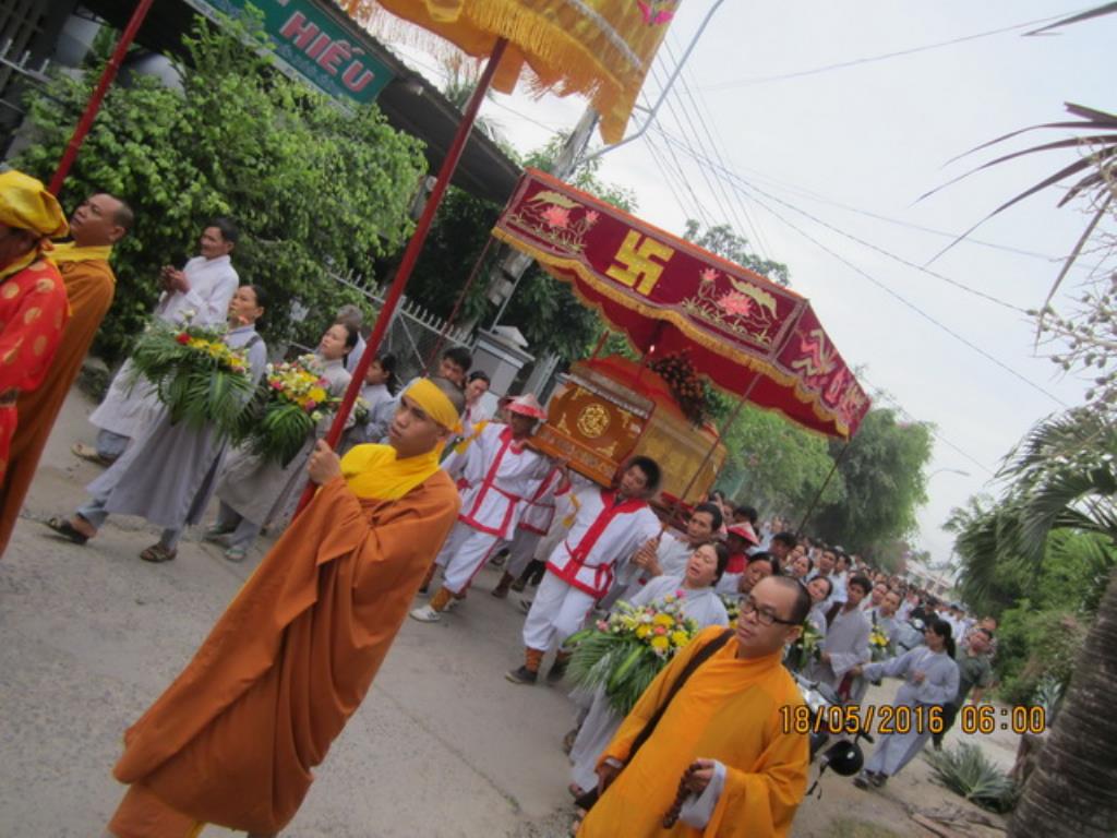 Khánh Hòa: Lễ tang cố Đại đức Thích Nhuận Bạch