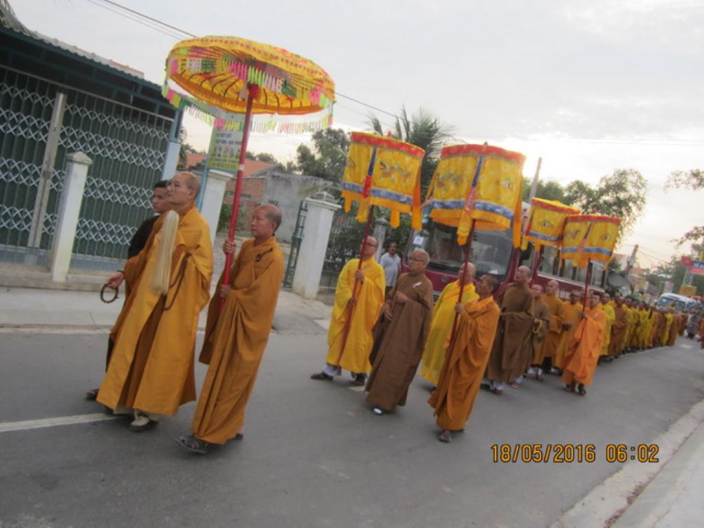 Khánh Hòa: Lễ tang cố Đại đức Thích Nhuận Bạch