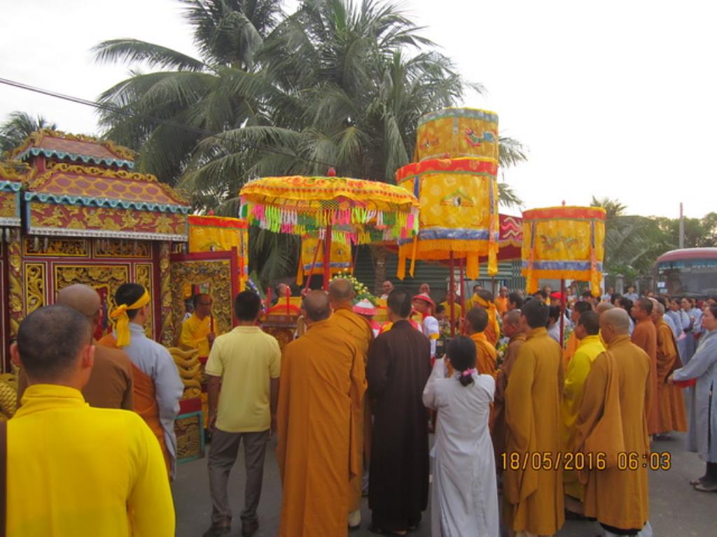 Khánh Hòa: Lễ tang cố Đại đức Thích Nhuận Bạch