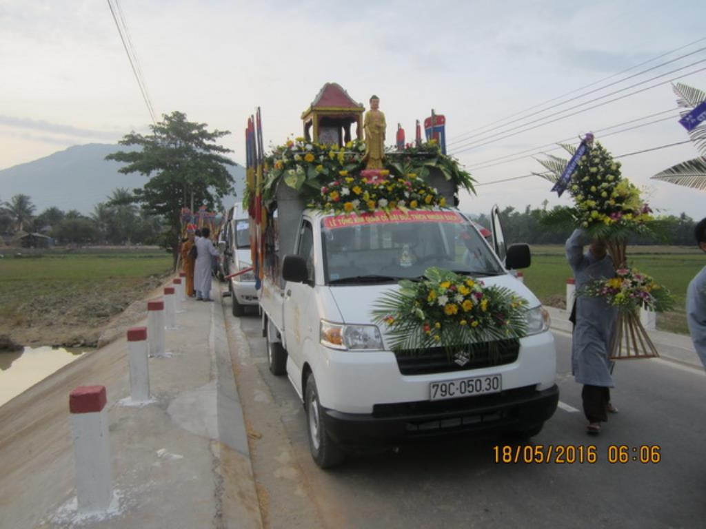 Khánh Hòa: Lễ tang cố Đại đức Thích Nhuận Bạch