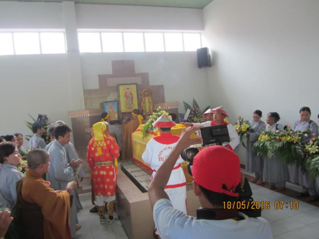 Khánh Hòa: Lễ tang cố Đại đức Thích Nhuận Bạch