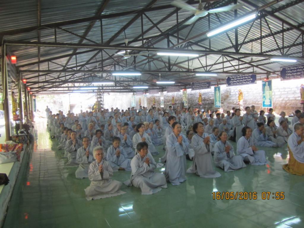Thượng tọa Thích Quảng Thiện thuyết giảng tại chùa Linh Sơn Pháp Ấn