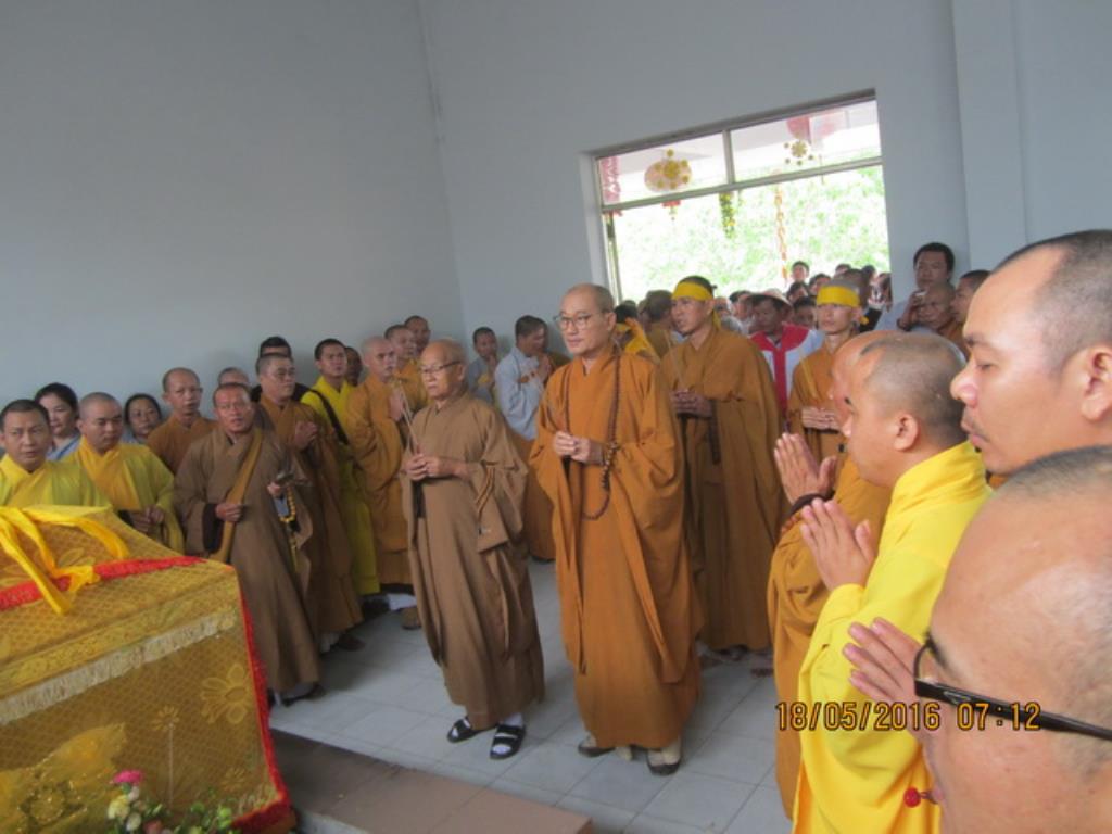 Khánh Hòa: Lễ tang cố Đại đức Thích Nhuận Bạch