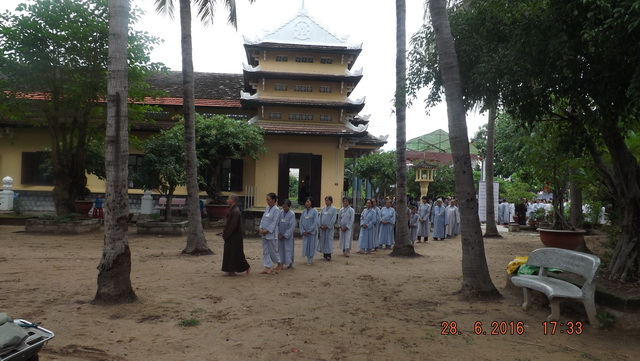 Ban Hoằng pháp thị xã Ninh Hòa tổ chức khóa tu “Một ngày an lạc” lần thứ I