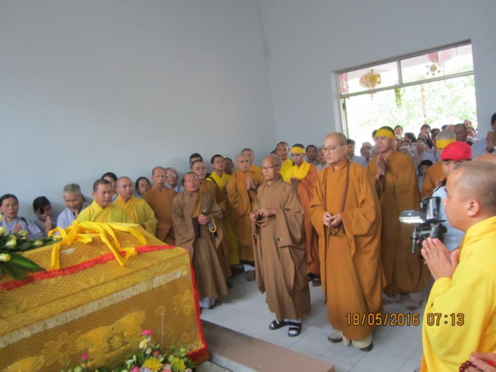 Khánh Hòa: Lễ tang cố Đại đức Thích Nhuận Bạch